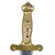 Original U.S. Mexican American War Ames Model 1832 Artillery Short Sword with Scabbard - Desirably Dated 1845 Original Items