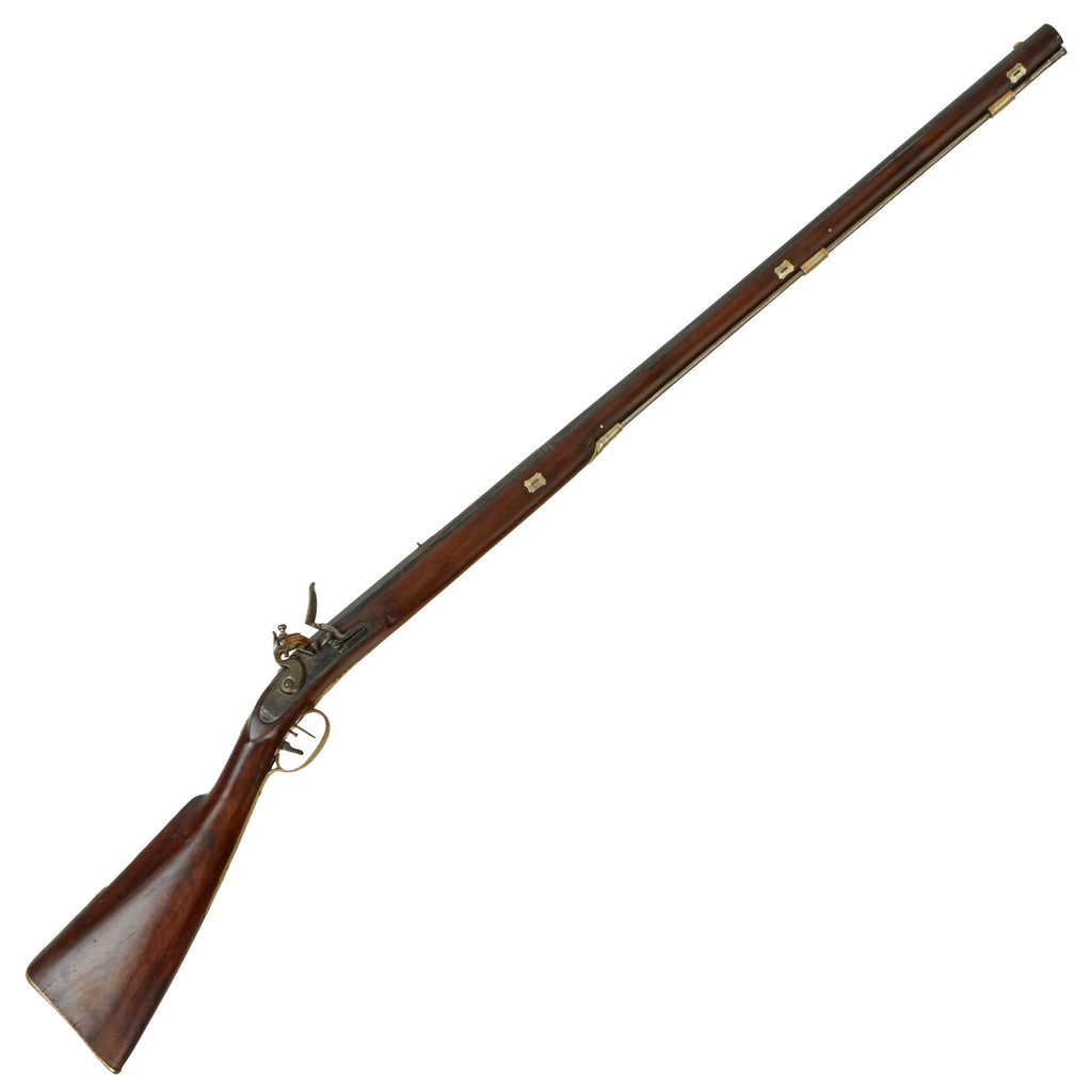 Original South African 12 Bore Silver Mounted Flintlock Big Game Rifle by J.S.F. Botha with Bobbejaanboud Stock - Circa 1840 Original Items
