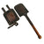 Original German WWII Square Head Entrenching Tool With Carrier Dated 1938 by Otto Sindel Original Items