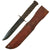 Original U.S. WWII USMC Mark 2 KA-BAR Fighting Knife by CAMILLUS in Leather Sheath Original Items