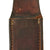 Original U.S. WWII US NAVY PAL RH-37 Fighting Knife with Red Spacers & USN Marked Leather Sheath Original Items