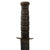 Original U.S. WWII Named USN Mark 2 KA-BAR Blade Marked Fighting Knife with Leather Scabbard - James W. Bilbrey SC-701 Original Items