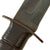Original U.S. WWII Named USN Mark 2 KA-BAR Blade Marked Fighting Knife with Leather Scabbard - James W. Bilbrey SC-701 Original Items