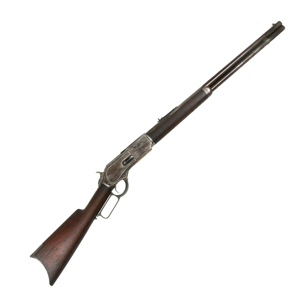 Original U.S. Winchester Model 1876 .40-60 Big Game Rifle with 26" Heavy Round Barrel made in 1884 - Serial 49511 Original Items