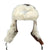 Original German WWII Eastern Front Heer Army Rabbit Fur Pelzmütze Winter Hat - Size 55 Original Items