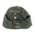 Original German WWII Heer Army EM-NCO Schiffchen M42 Overseas Cap with Neck Flap - Service Worn Original Items