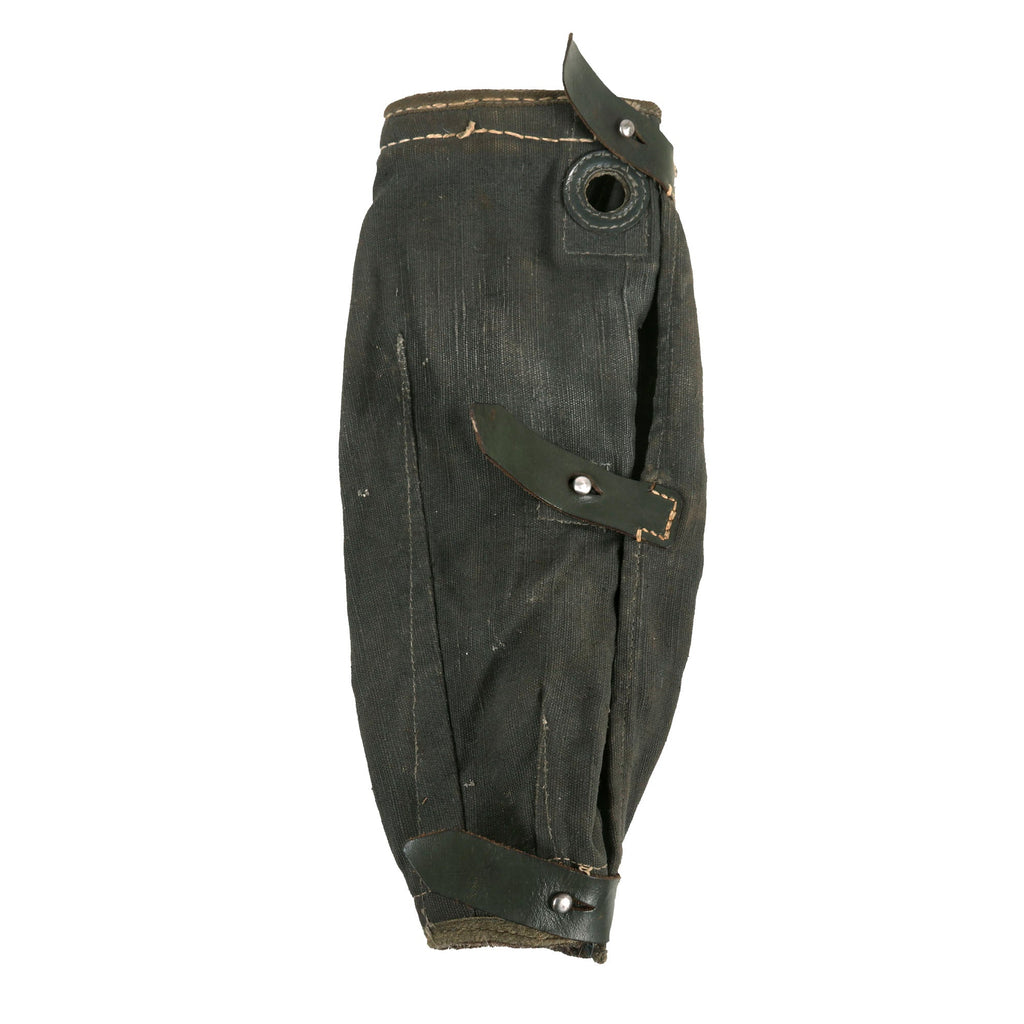 Original German WWII MG-34 Machine Gun Breech Action Cover by Ehrhardt u. Kirsten, Koffer- u. Lederwarenfabrik - Dated 1943 Original Items
