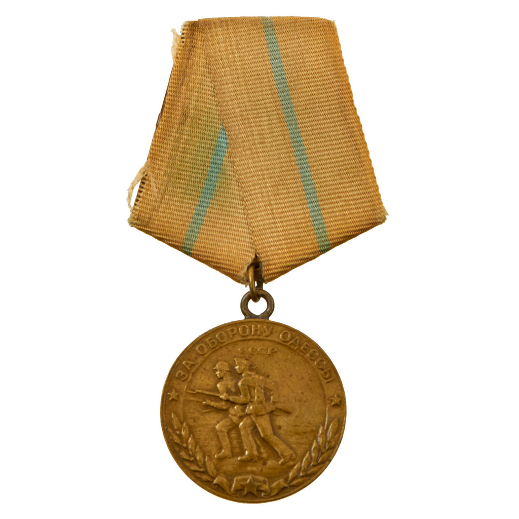 Original Soviet WWII Medal "For the Defence of Odessa" Original Items
