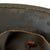 Original German WWII M34 Square Dip Double Decal Fire Protection Police Helmet with Comb and Rare Leather Neck Shield - Feuerwehr Original Items