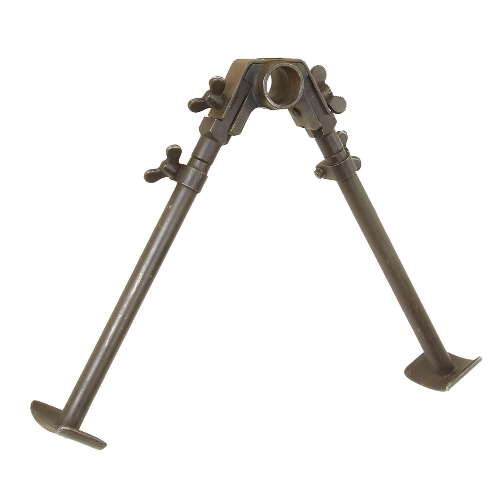 Original U.S. WWII - Korean War Era M1918A2 Browning Automatic Rifle BAR Adjustable Bipod - Fully Functional