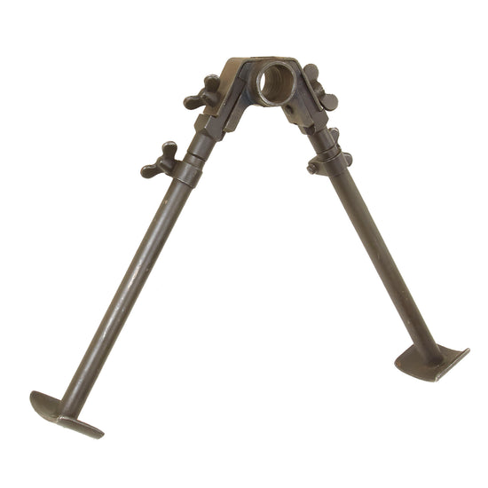 Original U.S. WWII - Korean War Era M1918A2 Browning Automatic Rifle BAR Adjustable Bipod - Fully Functional