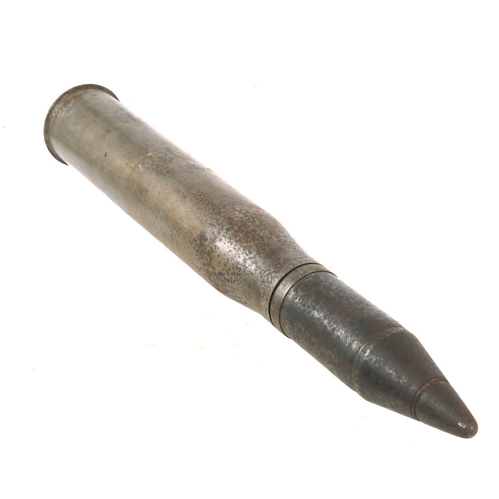One Panzer Shell Original German WWII Panzer IV Inert 7.5cm KwK 40 Shell by Polte-Werke ...