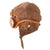 Original British WWI Royal Flying Corps Leather Flying Helmet with Goggles Original Items