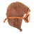 Original British WWI Royal Flying Corps Leather Flying Helmet with Goggles Original Items