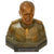 Original German WWII Bronze Signed Bust of General Erich Ludendorff with Plaque Commemorating His Involvement in the 1923 Beer Hall Putsch Failed Coup Original Items