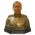 Original German WWII Bronze Signed Bust of General Erich Ludendorff with Plaque Commemorating His Involvement in the 1923 Beer Hall Putsch Failed Coup Original Items