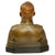 Original German WWII Bronze Signed Bust of General Erich Ludendorff with Plaque Commemorating His Involvement in the 1923 Beer Hall Putsch Failed Coup Original Items