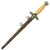 Original WWII German 2nd Model Luftwaffe Dagger by ALCOSO of Solingen with Scabbard - circa 1940 Original Items