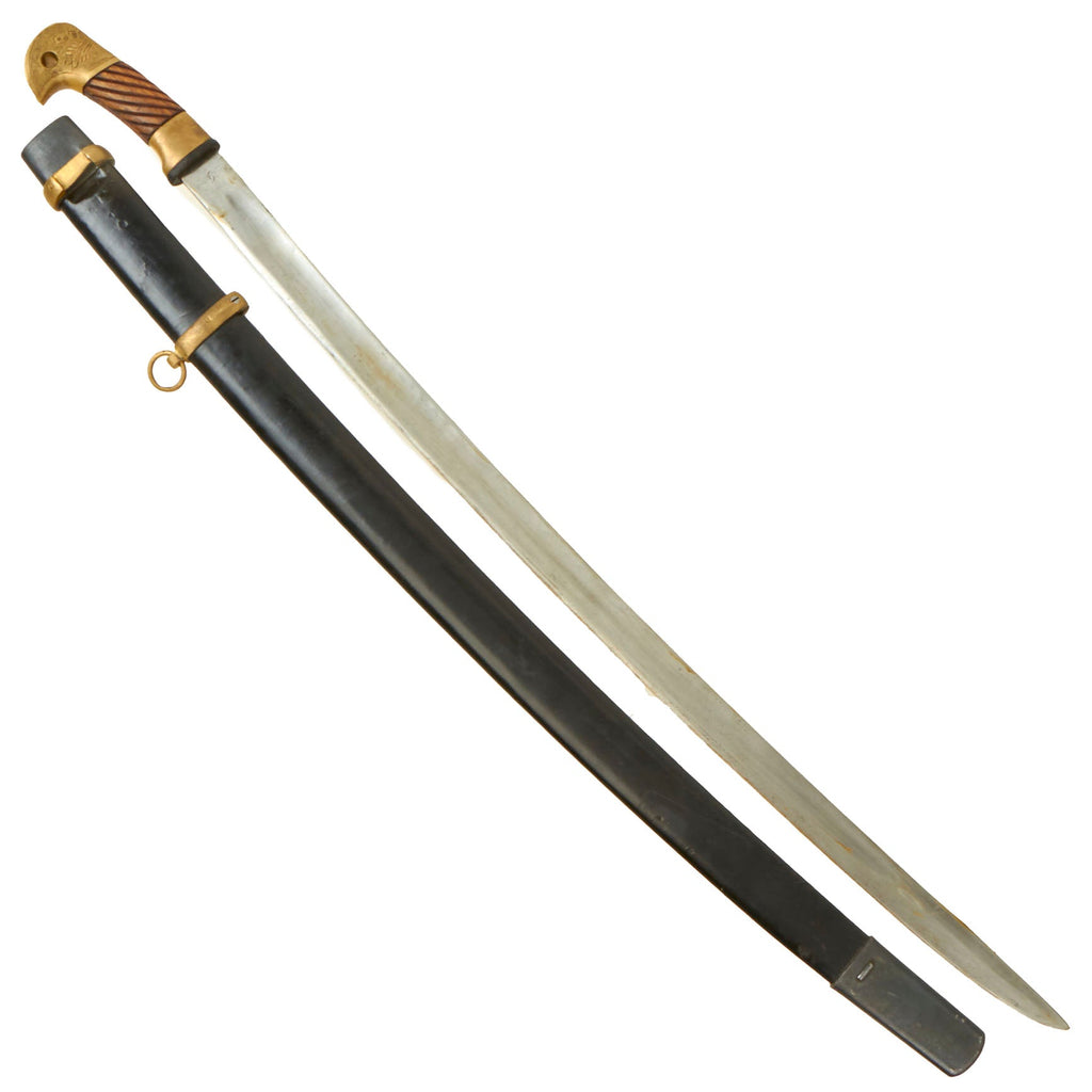 Original Soviet WWII Cossack Shashka Saber With Scabbard - Dated 1942 & Marked CCCP Original Items