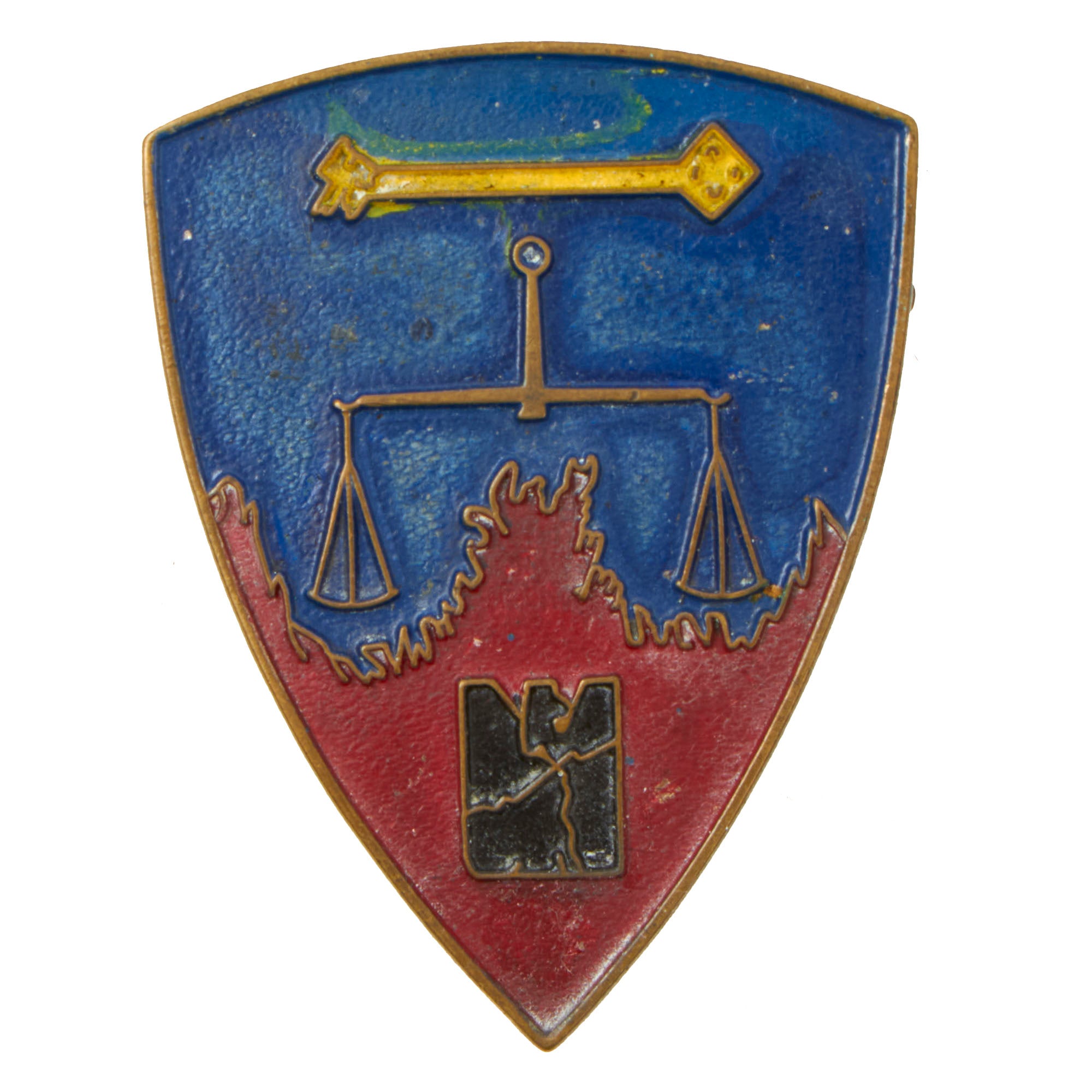 Original U.S. WWII 6850th Internal Security Detachment German Made Uni ...