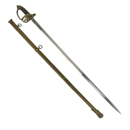 Original British Crimean War 1854 Pattern Infantry Officer’s Sword by Hamburger, Rogers & Co Original Items
