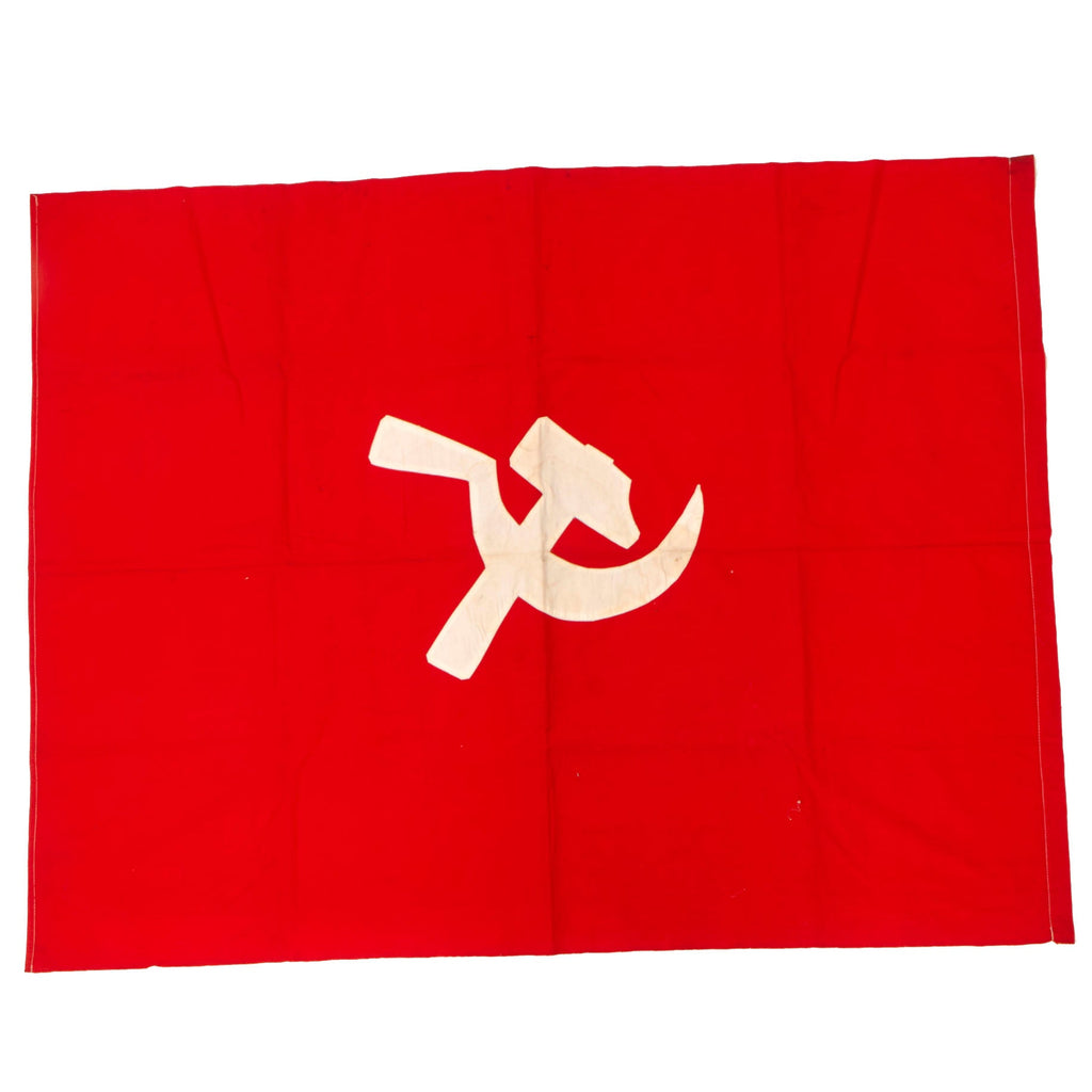 Original German Early 1930s Late Weimar Period KPD German Communist Party Flag - 33 ½" × 43 ½" Original Items