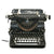 Original German WWII Rare SS Model 8 Typewriter by Olympia Büromaschinenwerke AG. Serial 365962 - Circa 1940 Original Items
