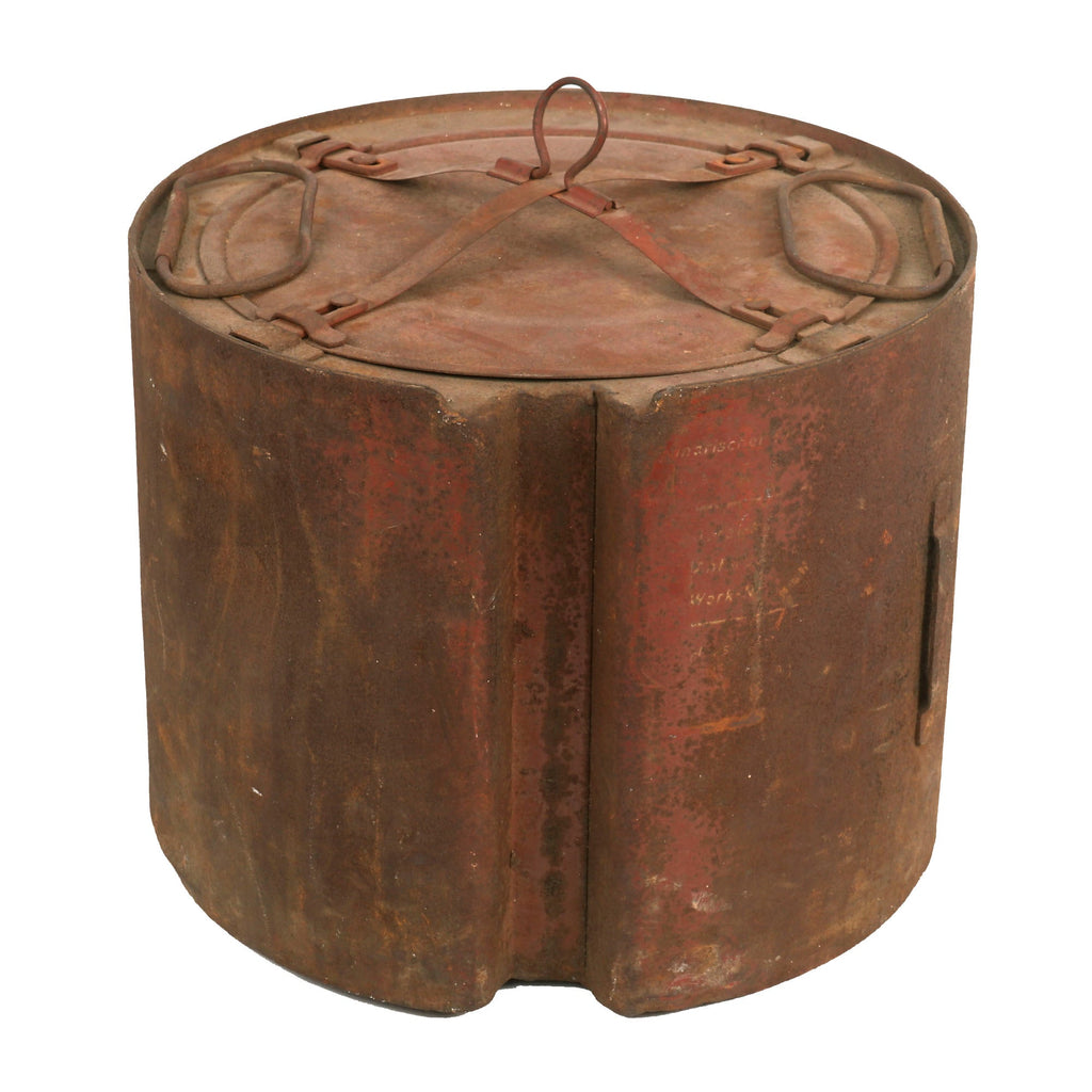 Original German WWII Luftwaffe Fallschirmjäger Internal Canister for 250kg Parachute Drop Container Original Items
