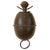 Original German WWII M-39 Egg Hand Grenade With 1944 Dated Fuze - Inert Eierhandgranate Original Items