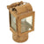 Original German WWII Carbide Railroad or Bunker Lantern - Original Ordnance Tan Paint Original Items