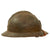 Original French WWII M1926 Adrian Helmet with Chinstrap - Complete - Olive Green Original Items