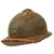 Original French WWII M1926 Adrian Helmet with Chinstrap - Complete - Olive Green Original Items