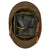 Original French WWII M1926 Adrian Helmet with Chinstrap - Complete - Olive Green Original Items