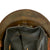Original French WWII M1926 Adrian Helmet with Chinstrap - Complete - Olive Green Original Items