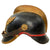 Original Imperial German WWI Grand Duchy of Baden Fire Brigade Leather Pickelhaube Style Helmet Original Items