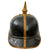 Original Pre WWI Era Austrian Gendarmerie Officer’s Pickelhaube With FJI (Franz Joseph I) Front Plate Original Items