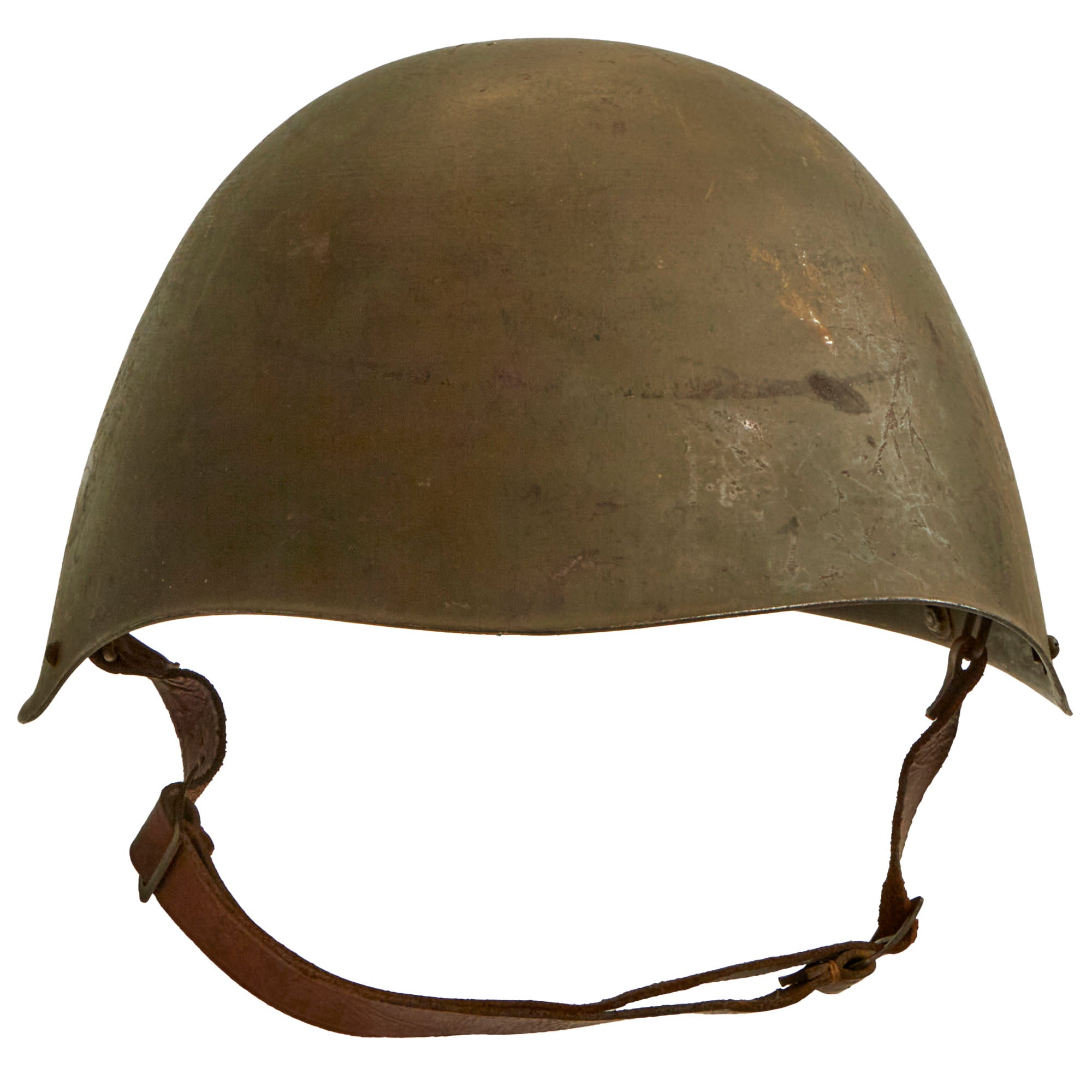 Original WWII Greek Armed Forces M1934 39 Helmet In Correct Wartime Co original-wwii-greek-armed-forces-m1934-39-helmet-in-correct-wartime-co