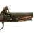 Original 18th Century Continental European Double Barreled Flintlock Overcoat Pistol Belly Gun - Likely Belgian Original Items