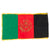 Original U.S. Global War on Terror Operation Enduring Freedom Era Afghan National Army, (ANA) / Afghan National Police (ANP) Small Vehicle Flag of Afghanistan - 39”x29” Original Items