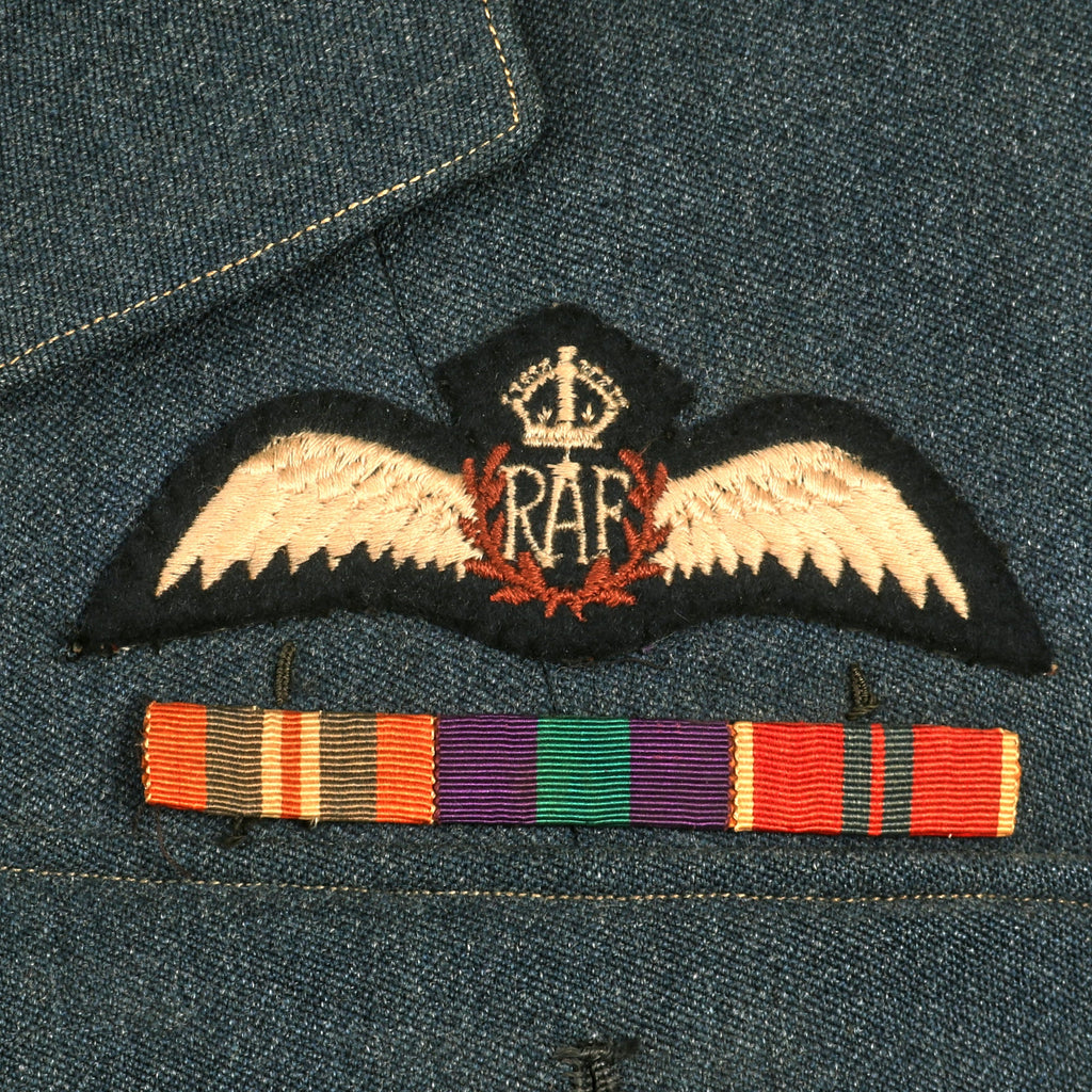 Original British WWII Royal Air Force Named Squadron Leader Pilot’s Un ...