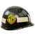 Original U.S. Vietnam War Era 723rd Military Police Company, 165th Military Police Battalion Painted P64 M1 Helmet Liner Original Items