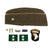 Original U.S. WWII General Gerald Higgins Assistant Division Commander 101st Airborne Division Named Overseas Cap - Signed Letter - Insignia Collection Original Items