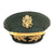 Original U.S. Vietnam War Era Named US Army “Green Service” Uniform Peaked Visor With Bullion Embroidered Insignia - BG Roland H. Del Mar, Commander 1st Armored Division (August 1960 – May 1961) Original Items