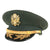 Original U.S. Vietnam War Era Named US Army “Green Service” Uniform Peaked Visor With Bullion Embroidered Insignia - BG Roland H. Del Mar, Commander 1st Armored Division (August 1960 – May 1961) Original Items