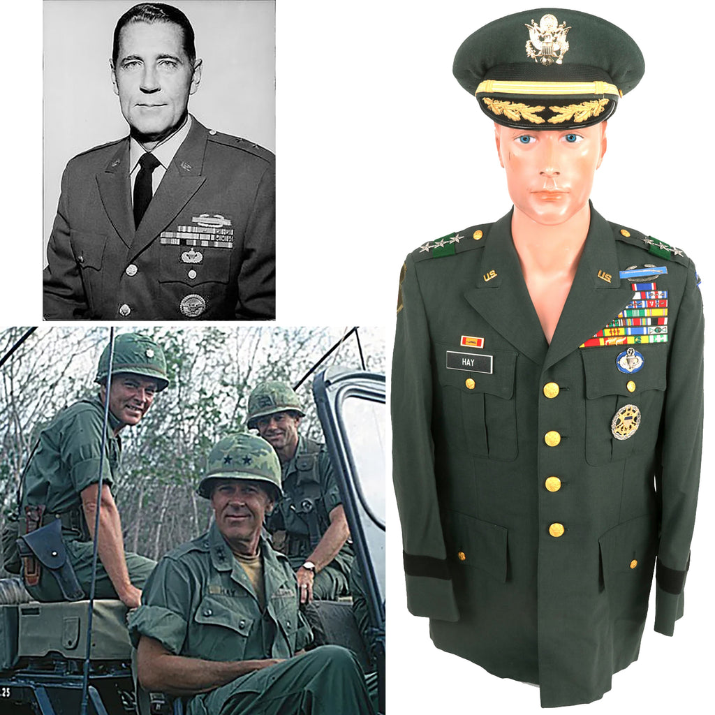 Original U.S. Vietnam Lieutenant General John Hancock Hay 1st Division Commander - Distinguished Service Cross Recipent Original Items