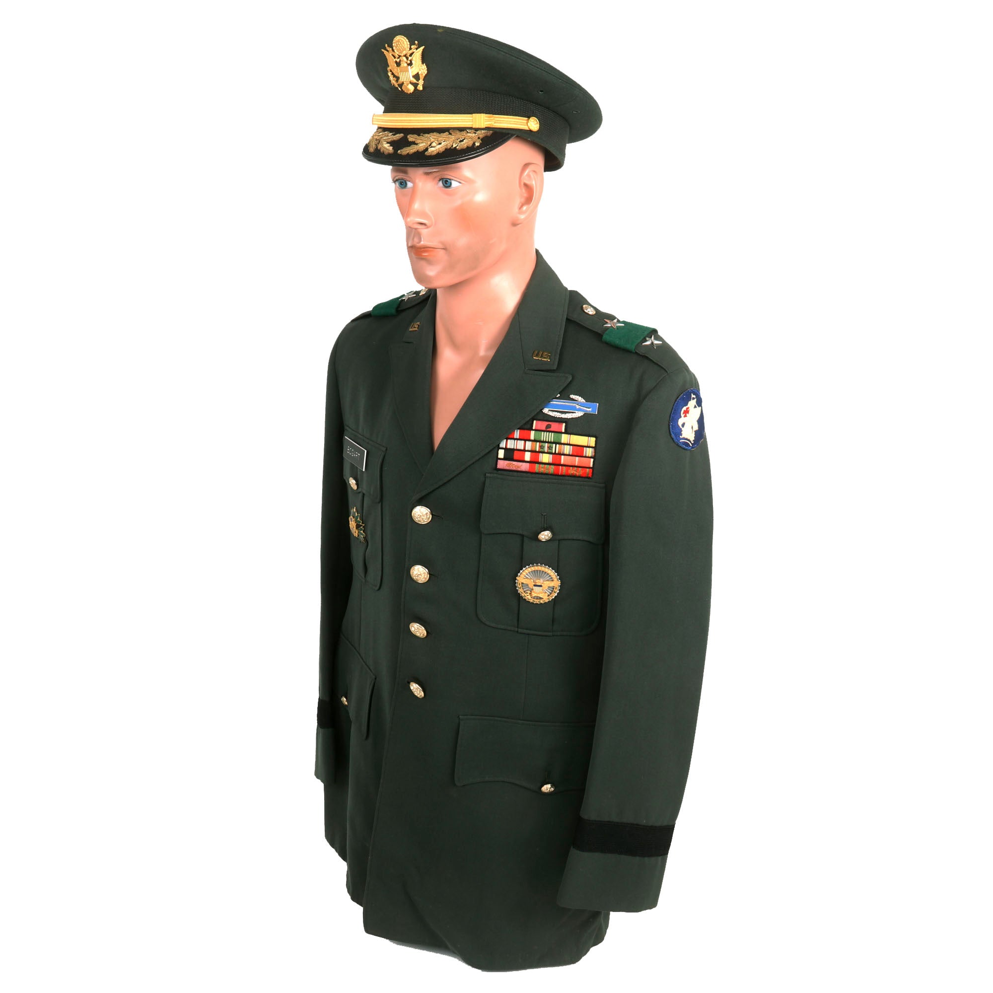 Command Uniform Original U.S. Vietnam War Era Army Major General Theodore F. Bogart, C ...