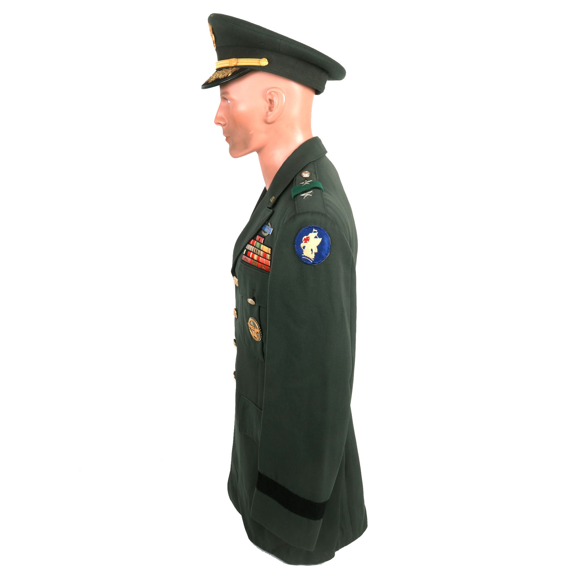 Command Uniform Original U.S. Vietnam War Era Army Major General Theodore F. Bogart, C ...
