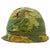 Original U.S. Vietnam War Named M1 Helmet with Camouflage Cover and Westinghouse Liner Original Items