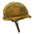 Original U.S. Vietnam War M1 Helmet with Camouflage Cover and Liner Original Items