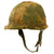 Original U.S. Vietnam War M1 Helmet with Camouflage Cover and Liner Original Items